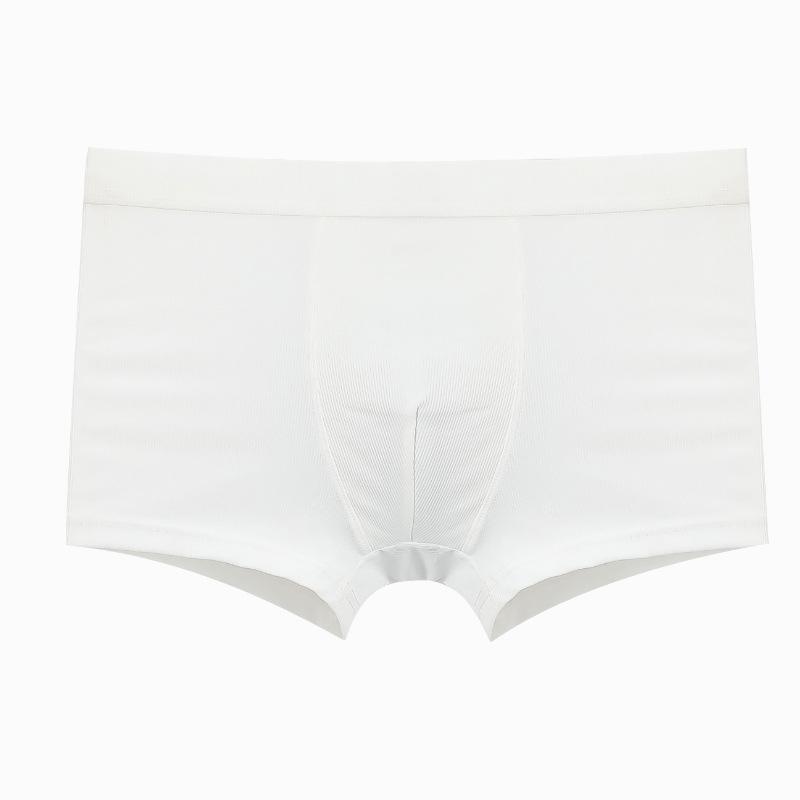 

Мужское нижнее белье однотонное свободное дышащее простое сексуальное со средней талией четыре угла XL