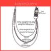 Punk Metal Gürtelkette für Männer Frauen Retro Hip Hop Taillenaccessoire Langlebiger Metal Schmuck