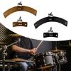 Leather Drum Sticker Drum Pad Dampening Pads Drum Dampener Drum Mute Cushions Leather Dampeners Drum Mute Pads for Drums