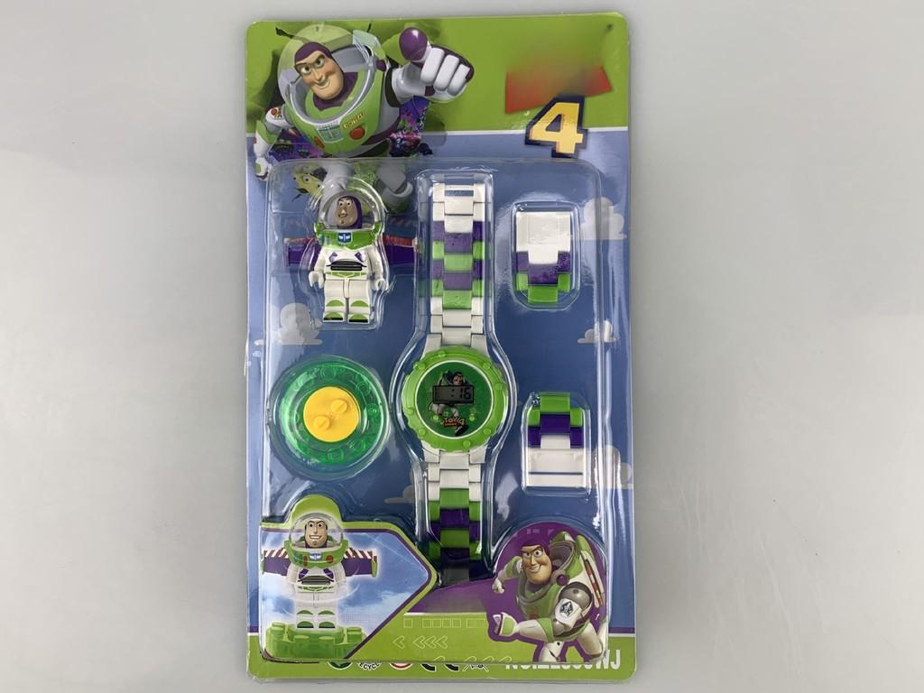 Batman Childrens Electronic Watch Toy With Rotating Blocks For Learning And Play