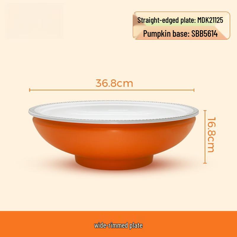 Wuhe Melamine Dinner Plate and Bowl Set