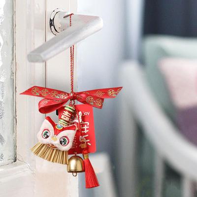 Chinese Year Hanging Decorations Broom Charm Pendant Blessing Characters
