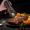 LED Indicator Electric Pepper Salt Grinder Set Adjustable Coarseness Pepper Salt Mill  Restaurant