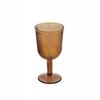 Wine Glass Glass Wood Slice Pattern Arbre Brown Design