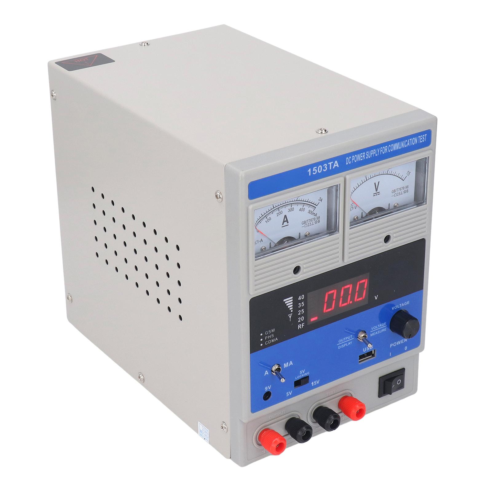 

Регульований стабілізований блок живлення постійного струму для комунікаційного тестування AC220+10% В