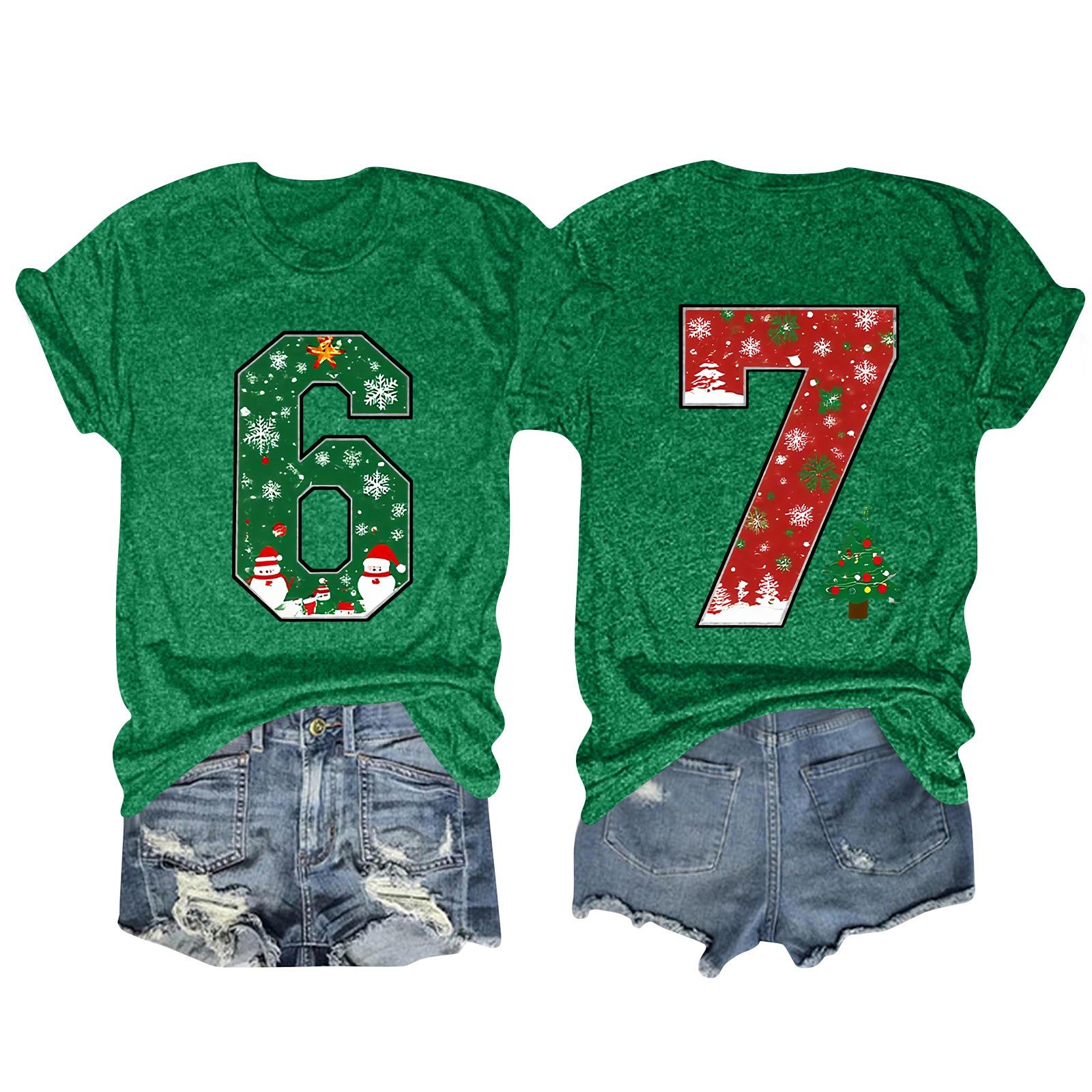 

Женская модная футболка с круглым вырезом и коротким рукавом, пуловер M