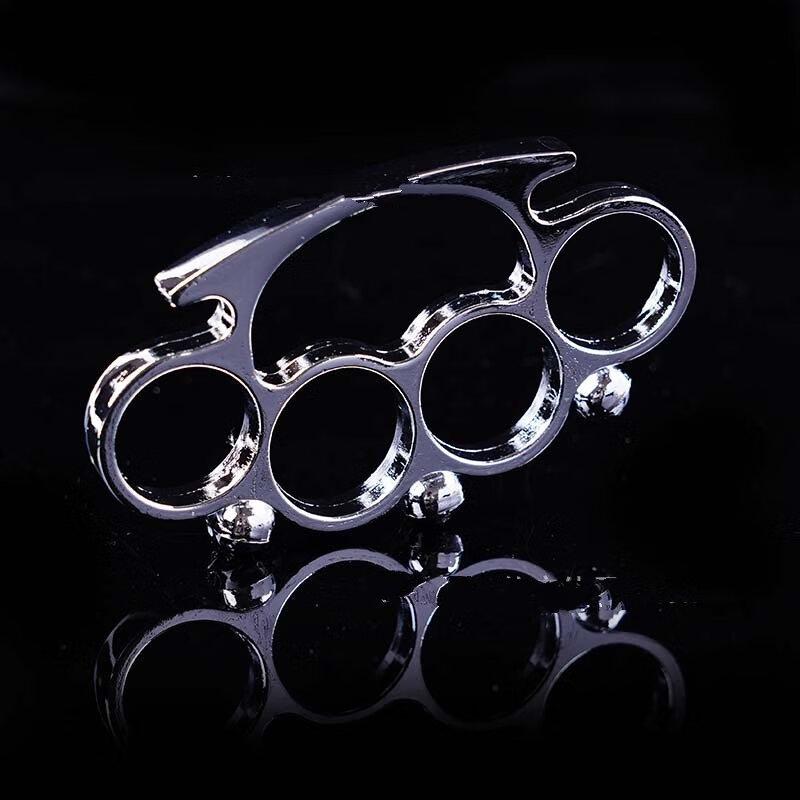 Ghost Skull Metal Knuckle Duster Ring
