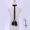 Neck To Wrist Restraints Kit  Sexy Women BDSM Fetish Behind Back Handcuffs Collar Adjustable Bondage Set Couple SM Sex Game Tool