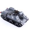 WK2 US Hauptkampfpanzer M26 M12 gepanzertes Fahrzeug Militärisches Sanitätsfahrzeug Schnellboot Kriegsszene Kofferträger Ziegel Spielzeug Jungen Geschenk