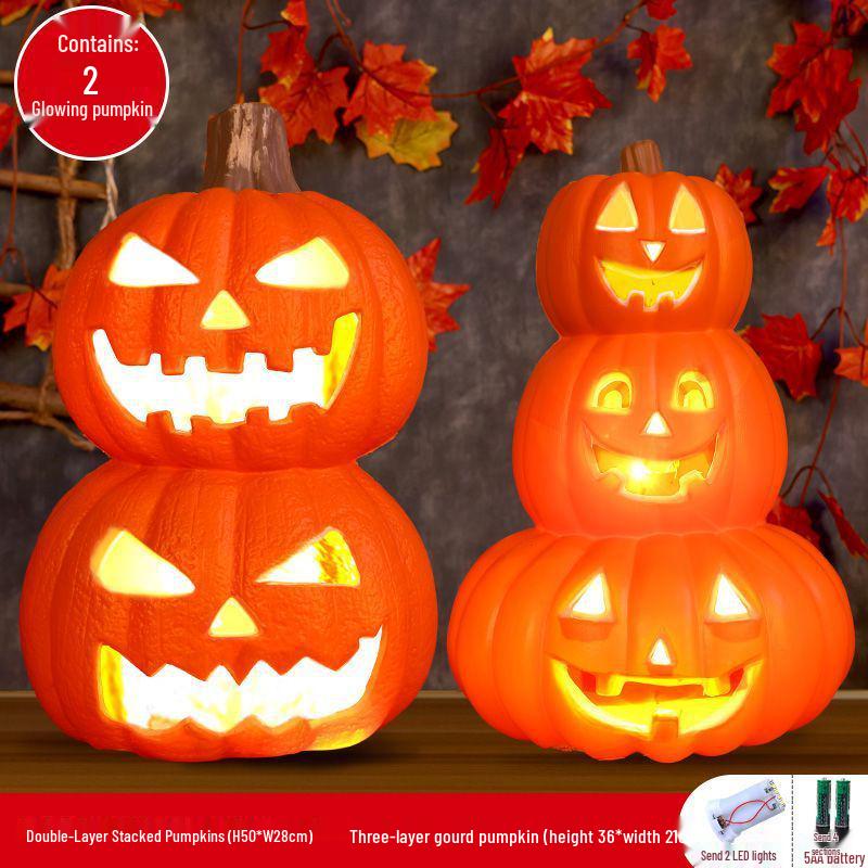 Luminous Halloween Pumpkin Lantern for Decoration