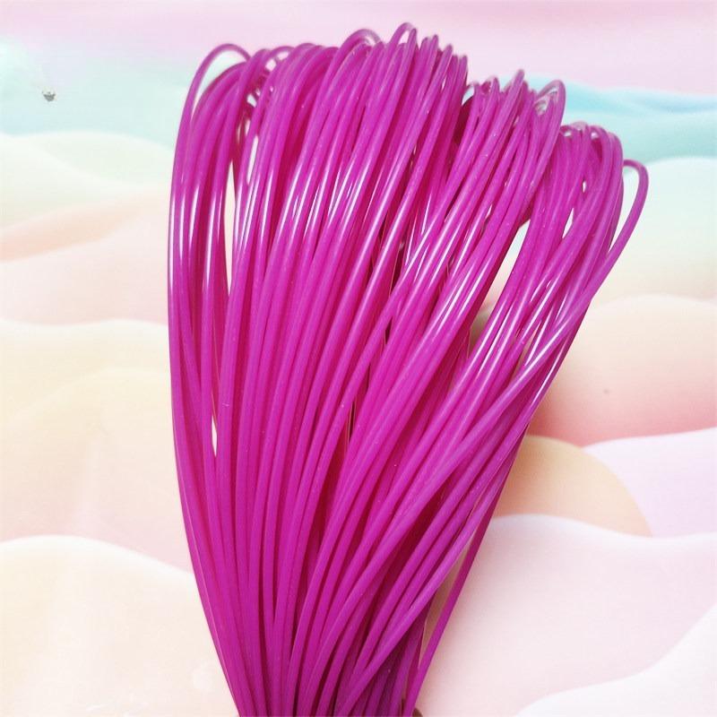 500g 2.4mm PE Round Synthetic Rattan Weaving Material Plastic Knit for Furniture Repair Chair Table Basket about 90Meter