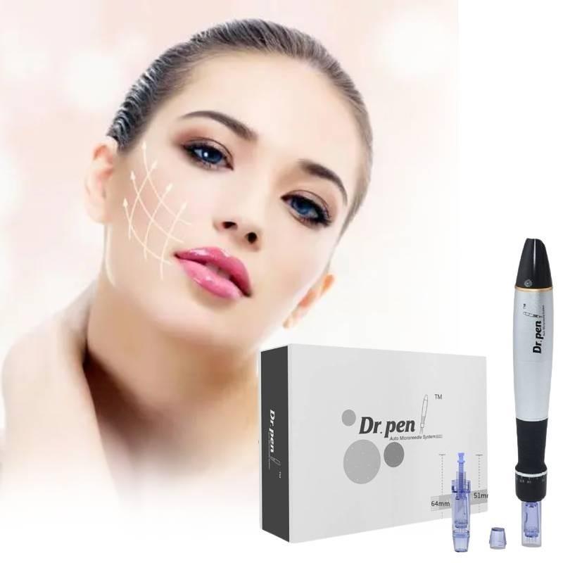Dispositivo Elétrico Avançado Dr Pen A1 para Microneedling para Crescimento Capilar e Sérum para Couro Cabeludo