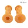 Kijima Motorcycle Parts Grips Type Rubber 124mm Type General Purpose Raw Rubber DT-1 22.2mm Non-penetrating 201-493