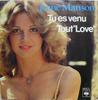 7inch Record JEANE MANSON  Tu Es Venu  Tout Love CBS8775 CBS 1980 France Pop Used