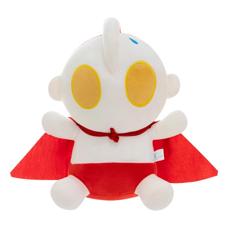 Cute Plush Ultraman Toy Adorable Cartoon Boys Kids Bedtime Pal Birthday Gift