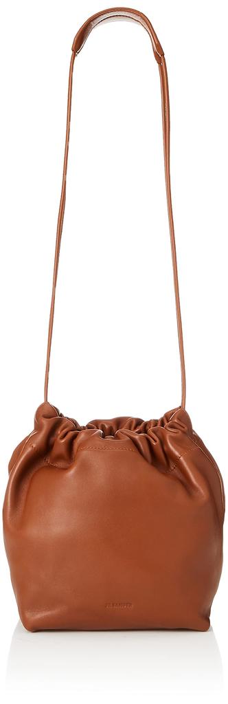 Shoulder Bag 853407WUB70052 Drawstring Small Crossbody DarkBrown [Jil Sander] Women's [Item]