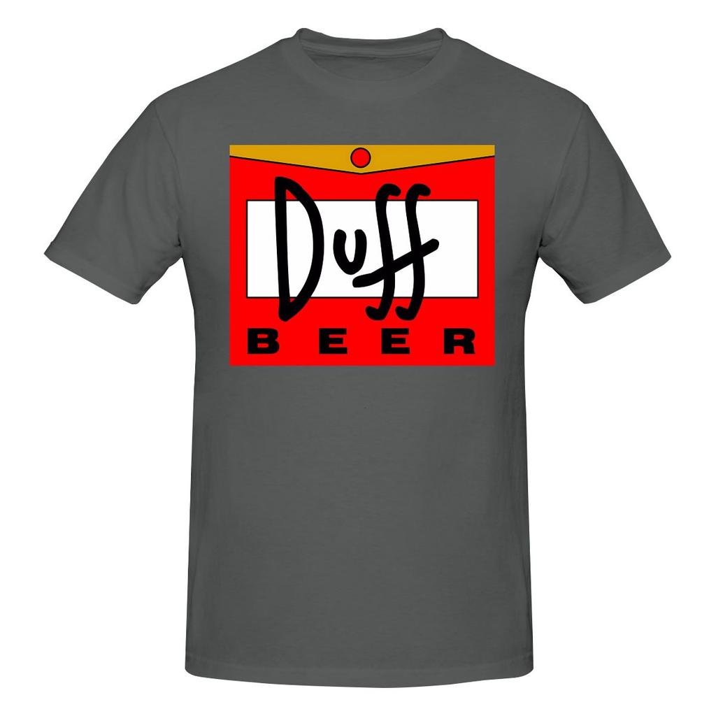 Duff Beer Commuting Tshirt Light Minimalism Korean Atmosphere Tshirt