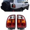 Car LED Rear Tail Lamp Compatible For Toyota RAV4 1998 1999 2000 Reverse Brake Stop Light Assembly 8156142050 8156042050(1 Pair)
