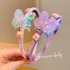 Korean Style Butterfly Hair Hoops, Non-Slip Hair Accessories for Hair Control and Flyaway Taming