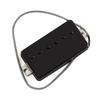 FLEOR Alnico5 Guitar Humbucker Pickup Set Bridge Neck for Guitars (Black) & LP-Style
