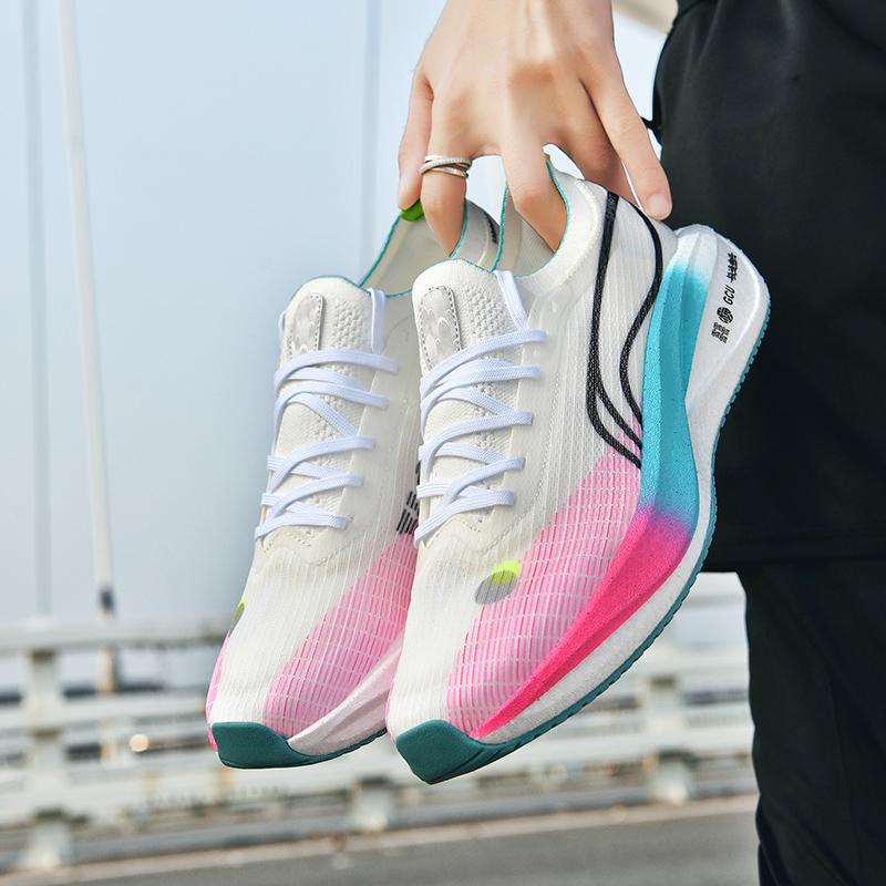 

Модные уличные кроссовки для мужчин и женщин, для хайкинга, с толстой подошвой, легкие, дышащие, с амортизацией, для бега, тренировок, спортивные 45