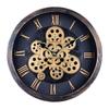 Gear Clock in Antique Style Living Room Wall Decoration Study Retro Nostalgic High-end Creative Three-dimensional Round Wall Clock