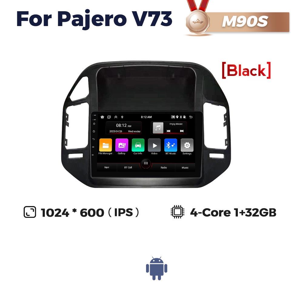 Mitsubishi Pajero V73 Central Control GPS Navigator with Wireless CarPlay