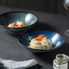 Japanese Retro Ramen Bowl Household Soup Bowl Characteristic Star Bowl Ceramic Salad Bowl Noodle Bowl Commercial Noodle Shop