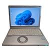 Used Panasonic Let's Note CF-SZ6 Laptop | Core I5 7th Gen | 8GB RAM 256GB SSD | Windows 11 Office Included Lightweight Business Notebook Silver Gray