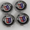 DSJW3 4pcs For BMW 50th E90 E60 F10 F20 G20 G30 E53 E85 E70 56mm 68mm Blue White Car Hub Cap Wheel Center Cap Emblem Badge Accessories