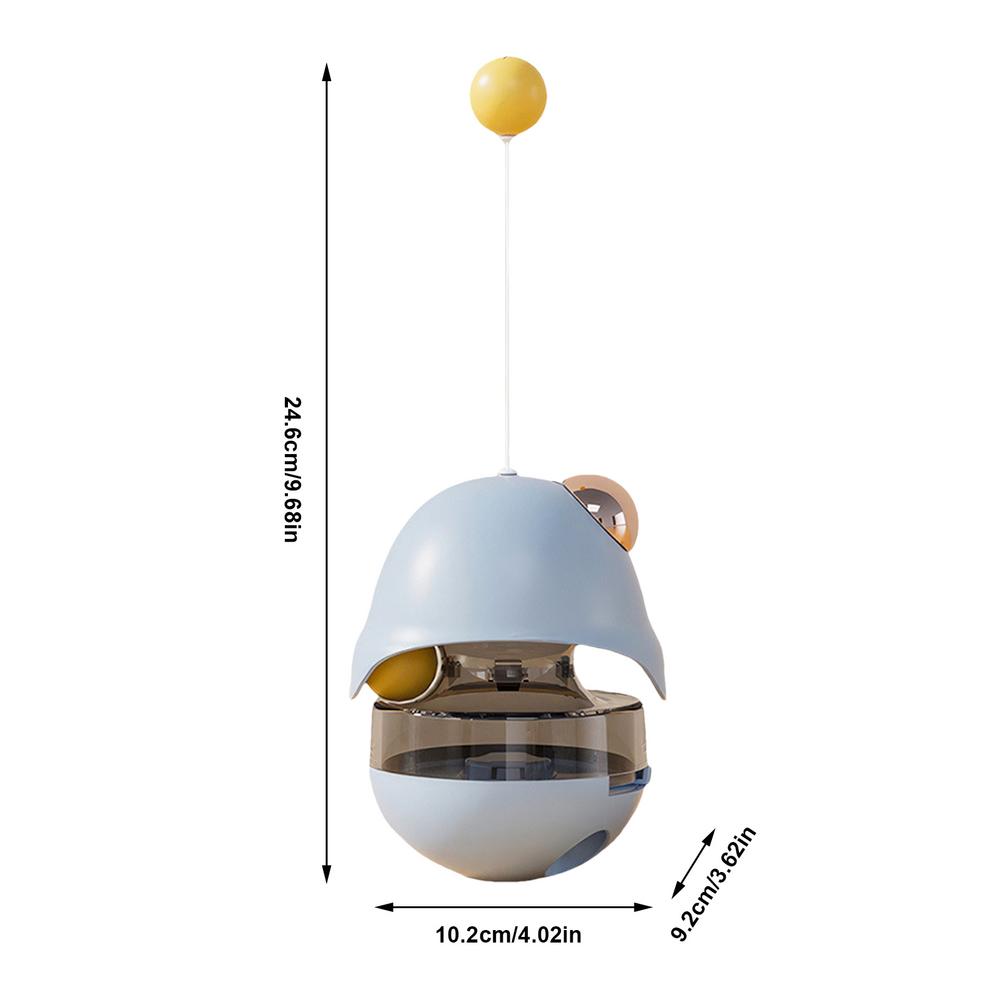 Cat Treat Dispenser Toy Kitten Snacks Temptation Ball Cat Treat Dispenser Cat Treat Feeder Toy With Catnip Balls For