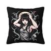 Vintage Emily Anime Manga Square Pillowcase Cushion Cover Pillow Case Throw Pillow Cover for Home Bedroom Car