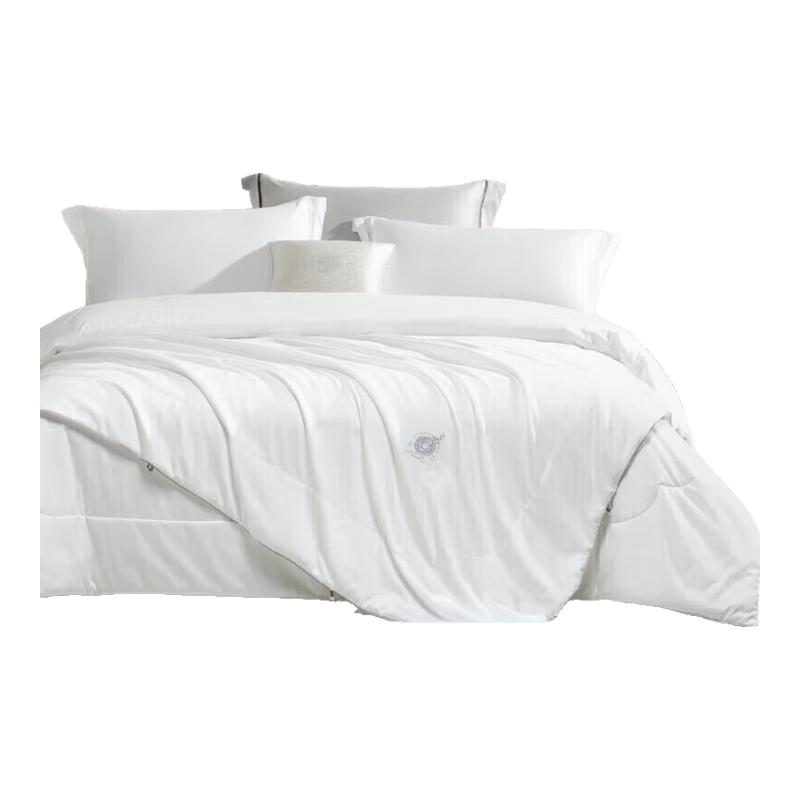 LUOLAI 100% Mulberry Silk Quilt with 60-Count Cotton Shell