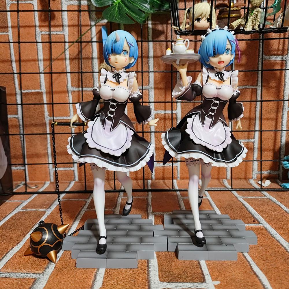 Re Life in a Different World from Zero Rem PVC Action Figure Anime Figure Model Toys Collection Doll Gift