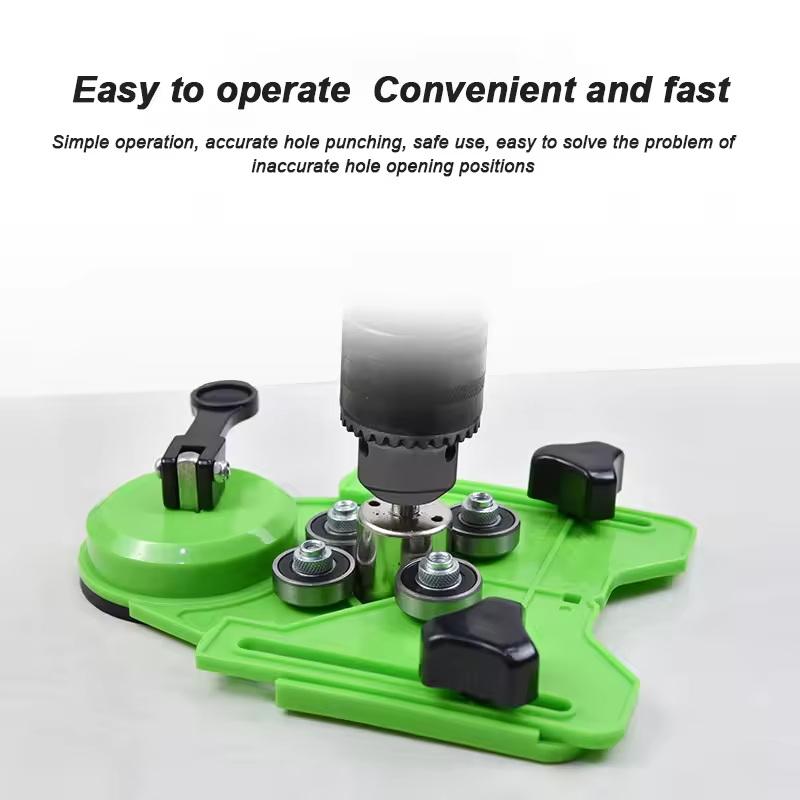 Glass Tile Opening Locator Suction Cup Marble Punch Drill Guide Diamond Drill Adjustable Guide Hole Locator