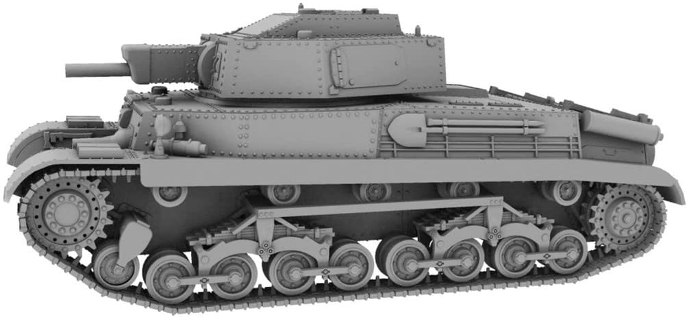 IBG 1/72 Hungarian Army 41M Turan II Medium Tank with 75mm Gun, Plastic Model Kit PB72048