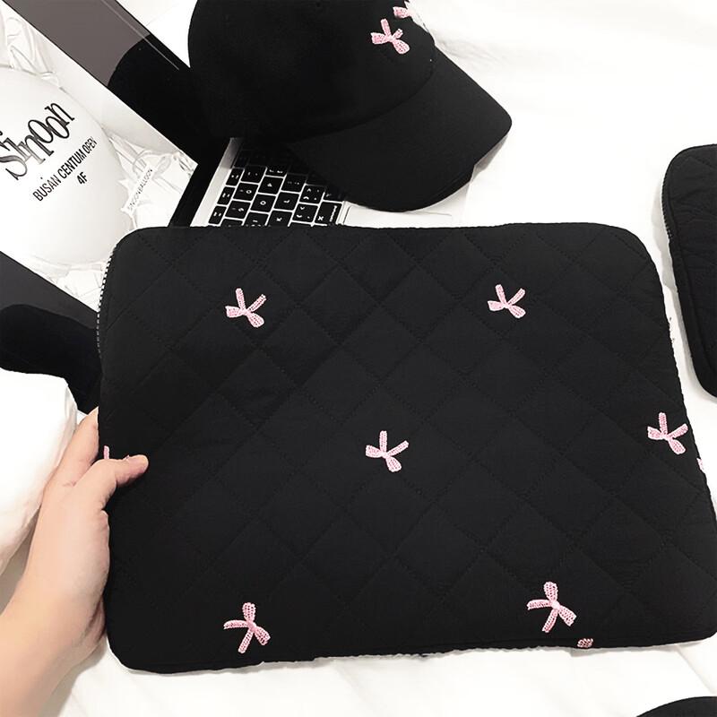 Bowknot Laptop Sleeve Bag