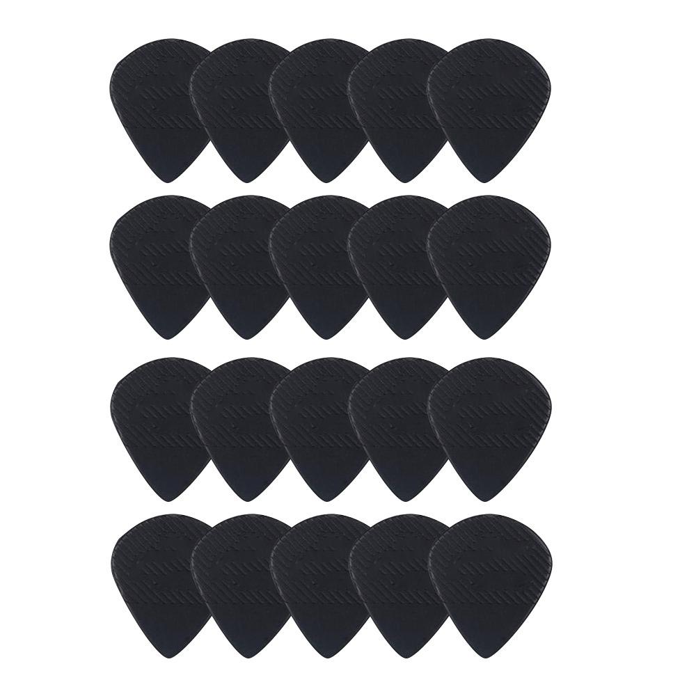 

10Pcs Guitar Pick Non Slip Strumming 1.4mm Nylon Shrapnel Replacement Plectrum Picks for Guitar Bass Beatpick Guitar Accessories чёрный