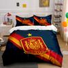 Spanish Crest and Stripes. Bedding Sets Duvet Cover Sets Duvet Covers Pillowcases(1*Duvet Cover 2*Pillowcases Without Duvet Insert)