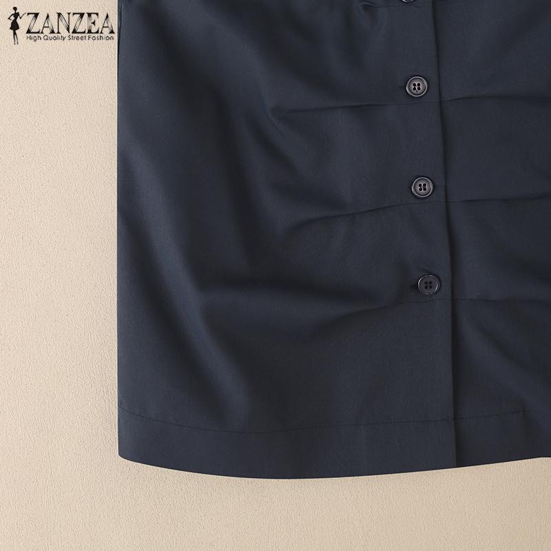 ZANZEA Women Casual V-neck Summer Sleeveless Tank Tops