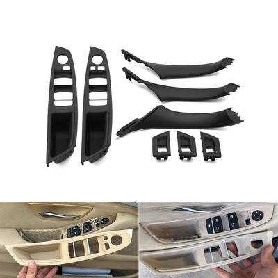 LHD For BMW 5 Series F10 F11 High Quality Car Inner Passenger Door Panel Handle Pull Trim Cover