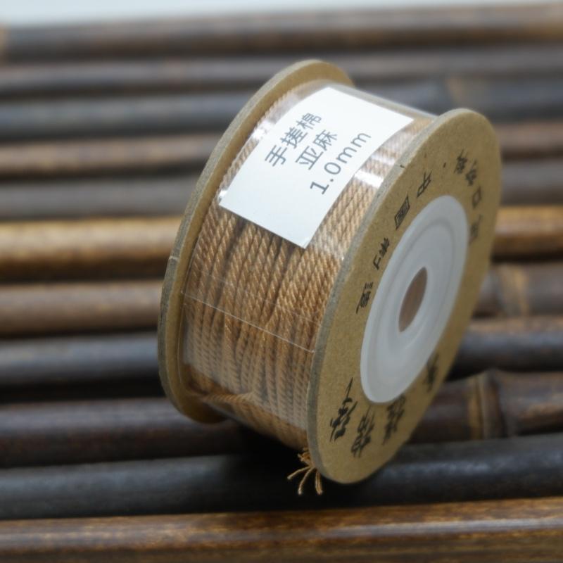 Tibetan Handcrafted Cotton Hemp Beading Thread for Prayer Beads and Tassels