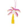 Starfish Coconut Tree Patch Keychain Sequin Beaded Patch Lanyard  Clothing Decoration