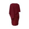 Spring Summer New Women's Fashion Solid Sleeveless Chiffon Shawl Bodycon Dress, European American Style Casual Party Dress for Women