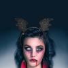3Pcs Bat Wing Tutus Dress Headband Set Halloween Vampires Cosplay Costume Set for Kids Girls Bat Costumes Accessories