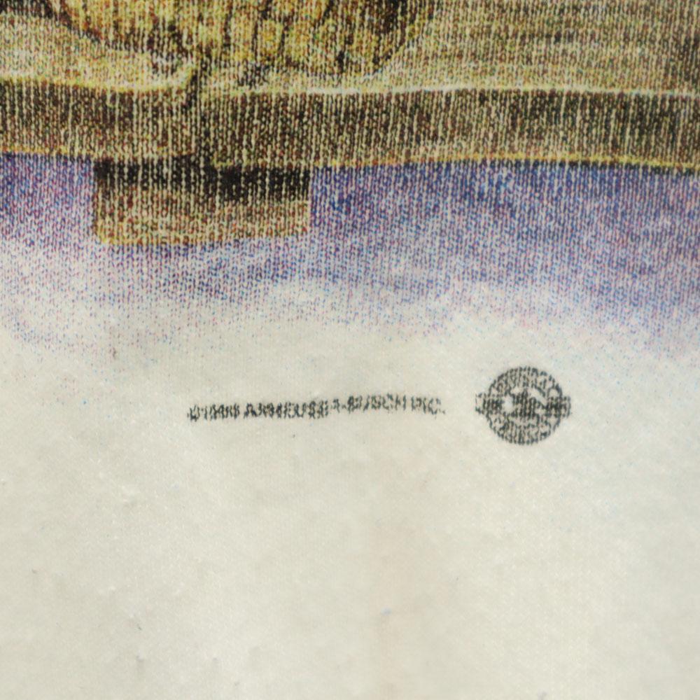 HANES 90s Old Budweiser Frog Print Long Sleeve Sweat Trainer L Budweiser Men's Used