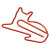 100PCS Paper Clips Cute Appearance Slip Resistant Rust Proof Plating Process Colorfast Portable