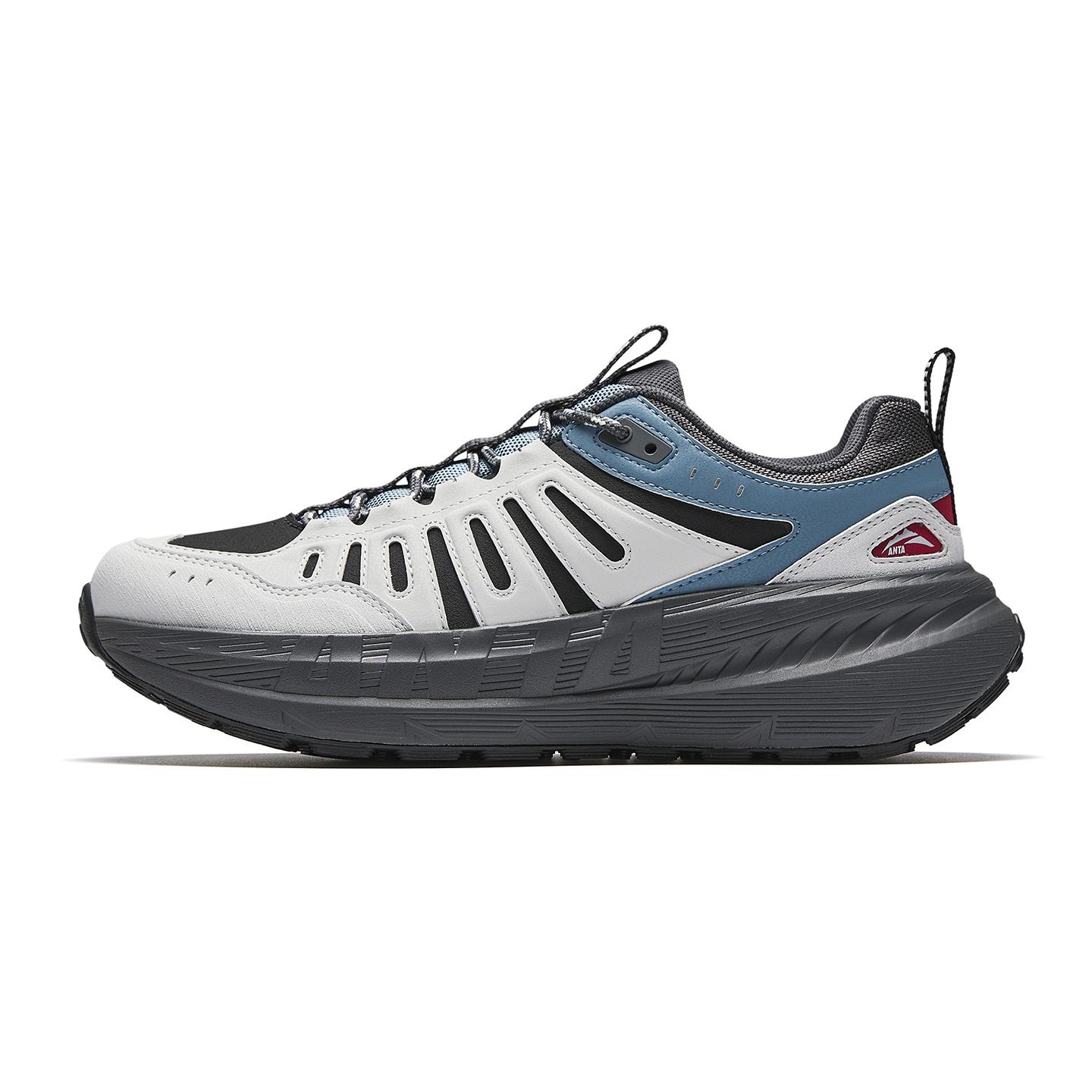 Anta Classic Street Casual Shoes Men White Black 112618866-2 41