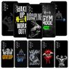 Fitness Bodybuilding Handyhülle Für Samsung Galaxy A17 A07 A55 A35 A25 A15 A05 A33 5G A31 A23 A21s A41 A73 A53 A51 A71 Hülle
