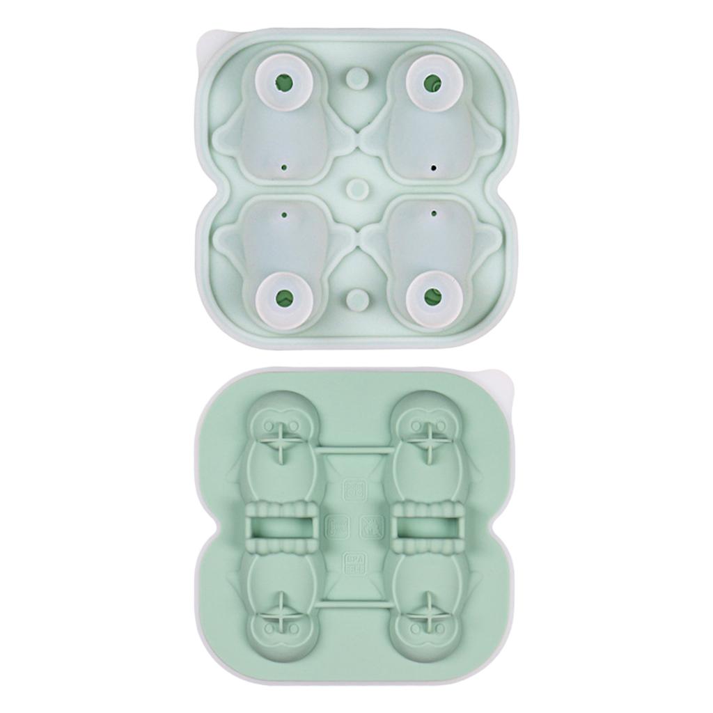 3D Silicone Mold With Funnel - Whiskey & Cocktail Ice Trays , Brandy, Fast -Free, Easy Release Novelty Gift For Men
